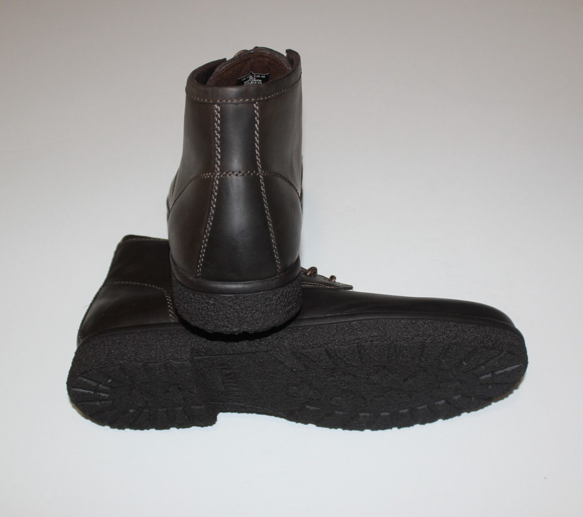 EASTLAND GOLDSMITH GUNSMOKE LEATHER ANKLE BOOT US 12D | eBay display picture 3