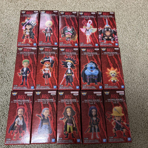 ONE PIECE FILM RED フィギュアセット