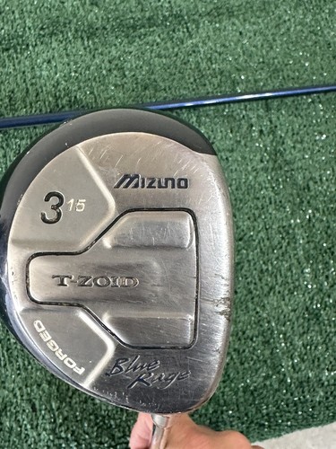 Mizuno Men's T Zoid Set Blue Rage 310 10* Driver & 15* 3 Regular Flex Graphite - Picture 15 of 18