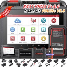 2024 Launch X431 Pro3+ V+ 5.0 Elite Obd2 Scanner Diagnostic Coding Bidirectional