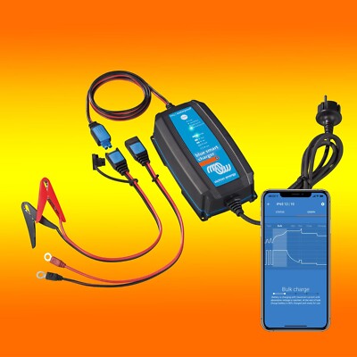 Victron Blue Smart IP65 12V 5A Batterieladegerät  12/5 230V Blei Lithium LiFePo4
