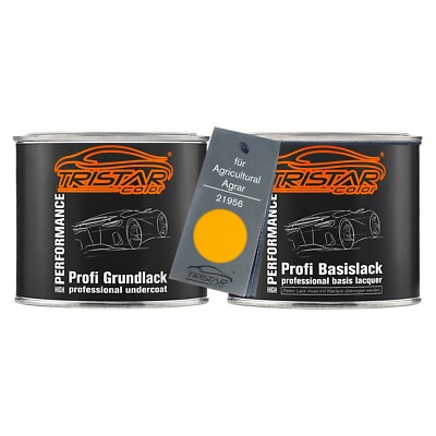 Autolack Set Dose spritzfertig für Agricultural Agrar 21956 Tadano Geel 1,0L