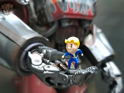 1/6 custom Fallout 4 BobbleHead Sneak Figur for threezero power armor 