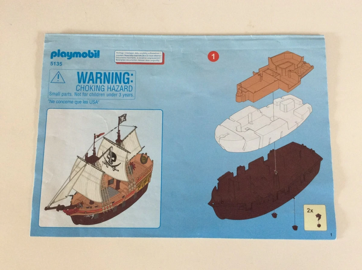 Playmobil - Bateau d'attaque des pirates