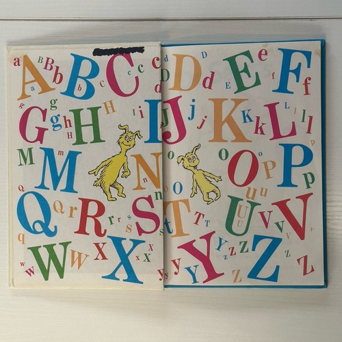 Dr. Seuss's ABC Grolier Book Club Ed. 1963 Hardcover - Classic Children ...