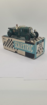Scalextric Bentley Blower C64 racing green mega selten 60er (Gebraucht) in Walzenhausen für CHF