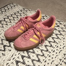 adidas Gazelle Women s Pink Suede Low Top Sne...