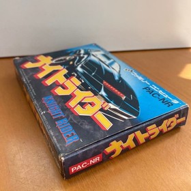 Knight Rider PAC-NR Famicom NES Japan Pack-In-Video Complete in Box CIB