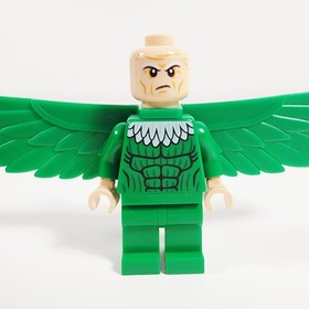 Lego Vulture Minifigure Falcon Wings Marvel Spider-Man 76059 sh0285