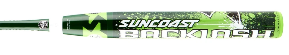 Suncoast Backlash ASA/USA Slowpitch Softball Bat 2-Piece 13" End Load - Image 1 of 4