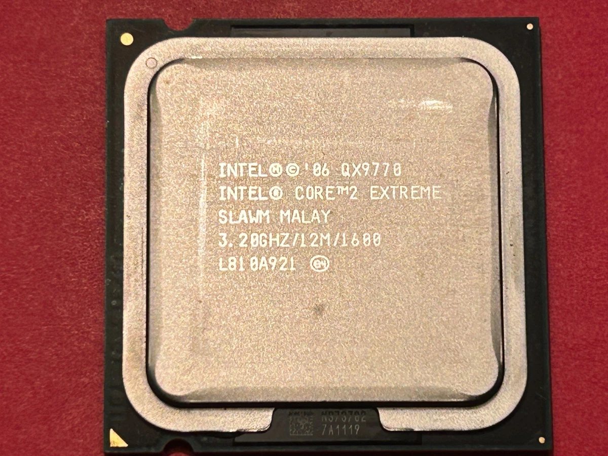 Intel Intel Core 2 Extreme QX9770 Computer Processors (CPUs) for