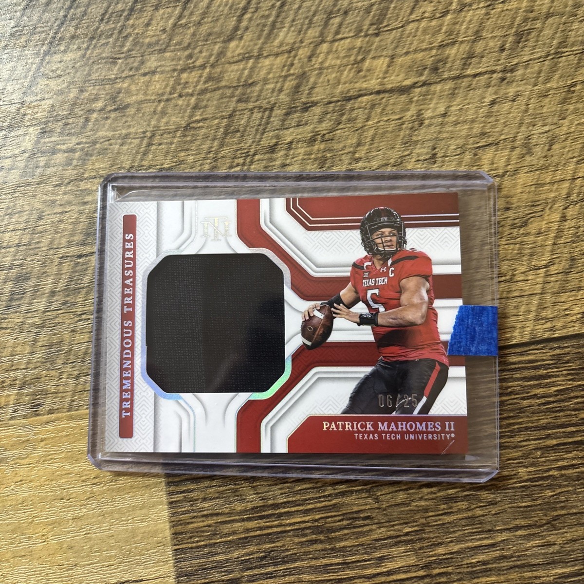 Patrick Mahomes II 2025 National Treasures Collegiate Patch /25 | eBay
