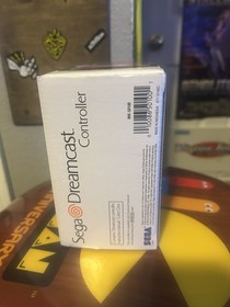 Vintage OEM Sega Dreamcast Controller White with Box and Instructions