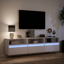 TV-Wandschrank TV-Möbel Schrankwände Fernsehschrank Tisch mit LED 180x31x45 cm