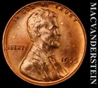1955-S Lincoln Wheat Cent - Choice Gem Brilliant Uncirculated  No Reserve #L5930