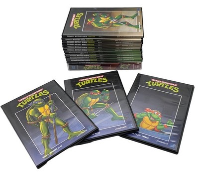 Teenage Mutant Ninja Turtles DVD Box 1 2 3 4 18 Discs TMNT Serien Konvolut Boxen