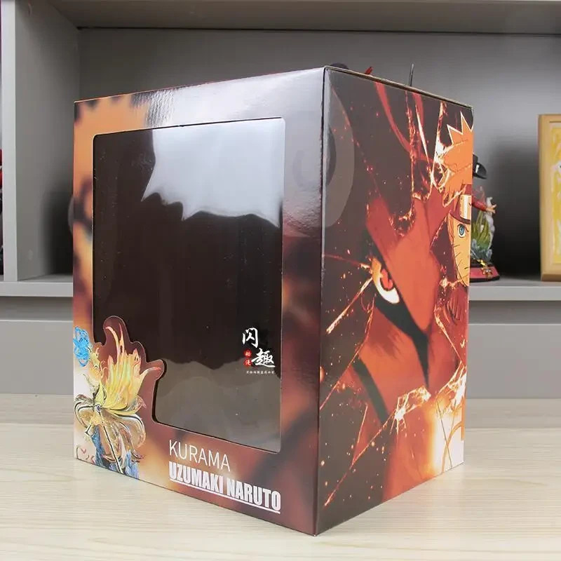 Naruto Uzumaki Tailed Beast Mode Kurama Model Statue Action Figure