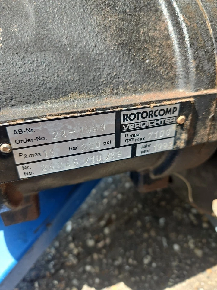 Compresor de tornillo y unidad de accionamiento Toma de fuerza Foto 4 de 4