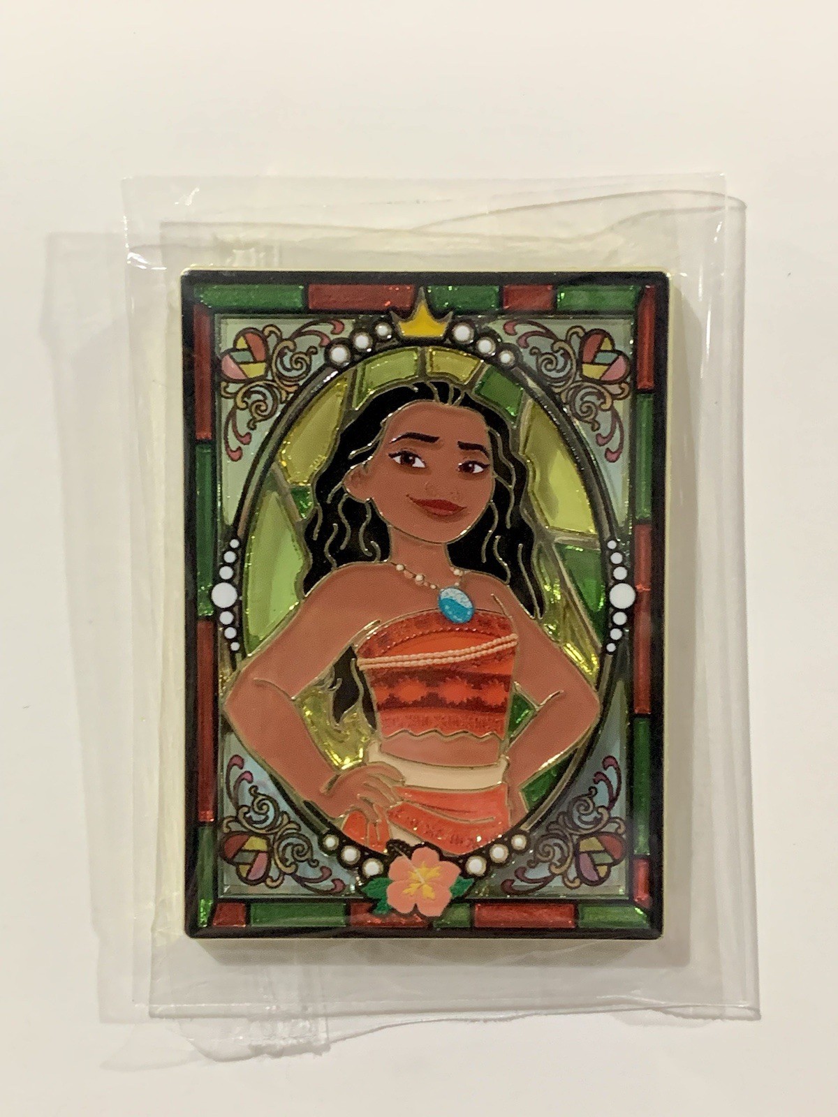 HKDL Pin Trading Carnival 2026 Moana Stained Glass LE 600 Princess Disney 