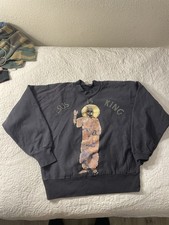 Kanye West Jesus Is King merch crewneck sweatshirt