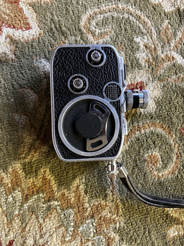 Cámara de película vintage Paillard Bolex C8 8 mm años 50 Foto 2 de 4