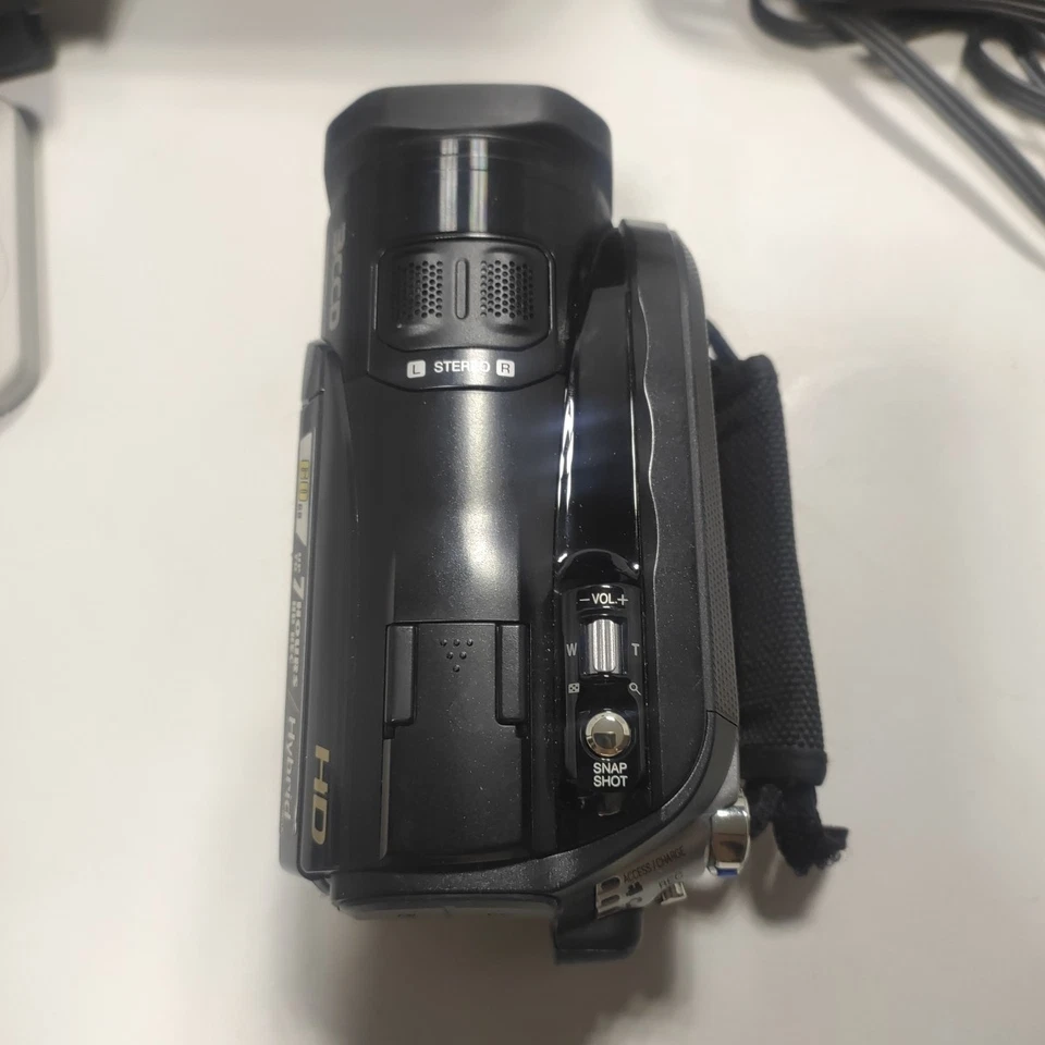 JVC Everio GZ-HD3EK Full HD 1080i 3CCD 60GB HDD Camcorder 10x Tested - Image 4 of 4