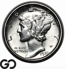 1920-D Mercury Dime, BU Better Date Lower Mintage Denver Issue