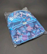 16" Disney STITCH Backpack Bookbag W/ 3D Stitch Letters