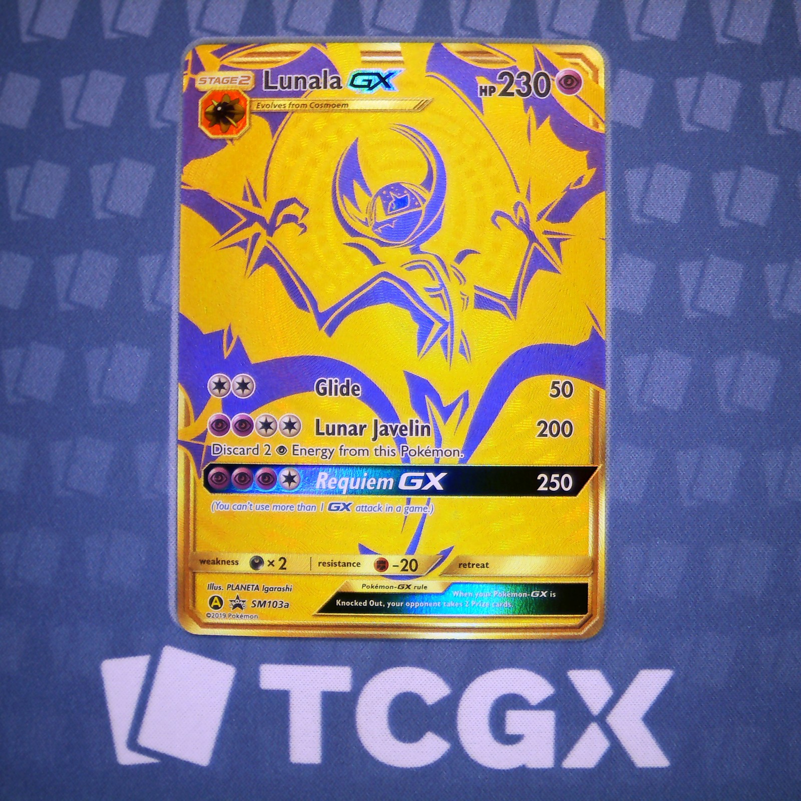 Pokemon - Lunala GX - SM103a - SM Promo - Holo NM