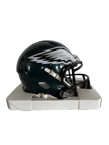 Saquon Barkley Autografo Firmato Eagles Super Bowl 59 Campioni Mini Casco PSA - Foto 3 di 5