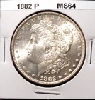 1882-P  MORGAN DOLLAR - Choice Uncirculated