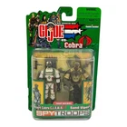 GI Joe vs Cobra Spy Troops Desert Cobra CLAWS Sand Viper Figure 2-Pack 2003