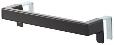 Yamazaki Kitchen Towel Hanger Bar Black Approx. W19 x D6~7 x H4cm tower