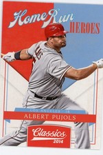 2014 Panini Classics - Home Run Heroes Albert Pujols #3 Angels