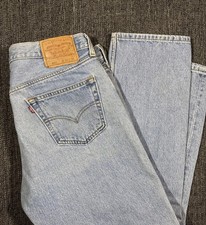 Vintage Y2k Levis 501xx Jeans Light Wash Size 36x30 Button Fly