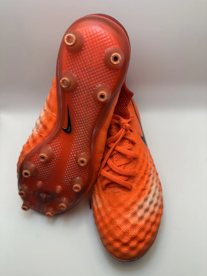 Nike Magista Obra II AG-Pro Flyknit Total ACC - Carmesí/Negro EE. UU. 6 Fútbol + BOLSO Foto 3 de 4