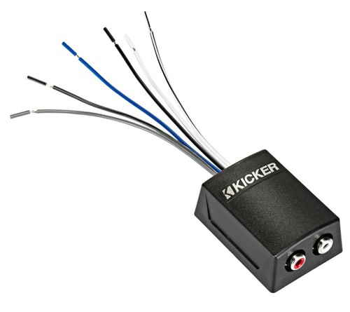 Kicker 46KISLOC2 Car Audio 2-Channel Line Output Converter Remote Out Wire Used