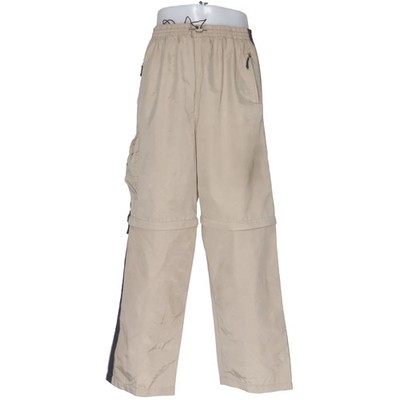 Athletic Works, Cargohose, Größe: L, Beige/Blau, Polyester, Sonstiges #759