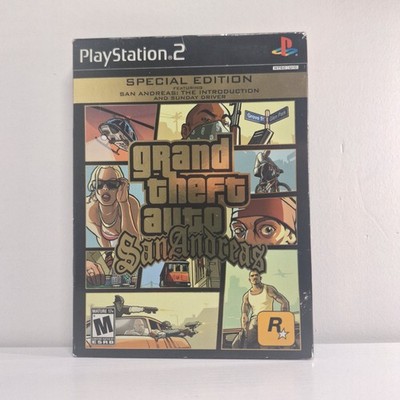 Grand Theft Auto San Andreas Special Edition PS2 CIB Complete w/ Map Clean
