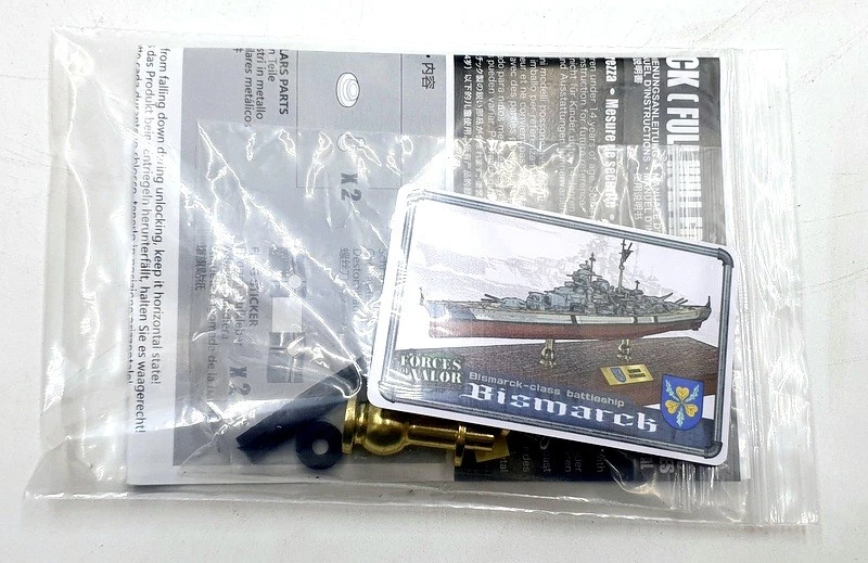 Forces Of Valor 1/700 Scale FOV-861152A - German Bismarck Battleship - Image 4 of 4