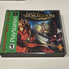 Sony The Legend of Dragoon (PlayStation 1 PS1) Greatest Hits 4-Disc NTSC-U/C