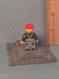 LEGO City Construction Minifig cty0333 - Miner - Light Scratches/No Cracks