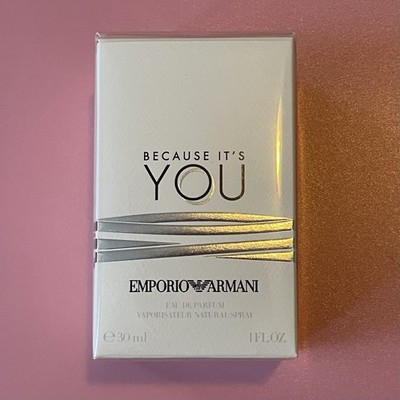 GIORGIO ARMANI Emporio Because It's You Eau De Parfum, 1 Fl Oz 30 Ml Spray New