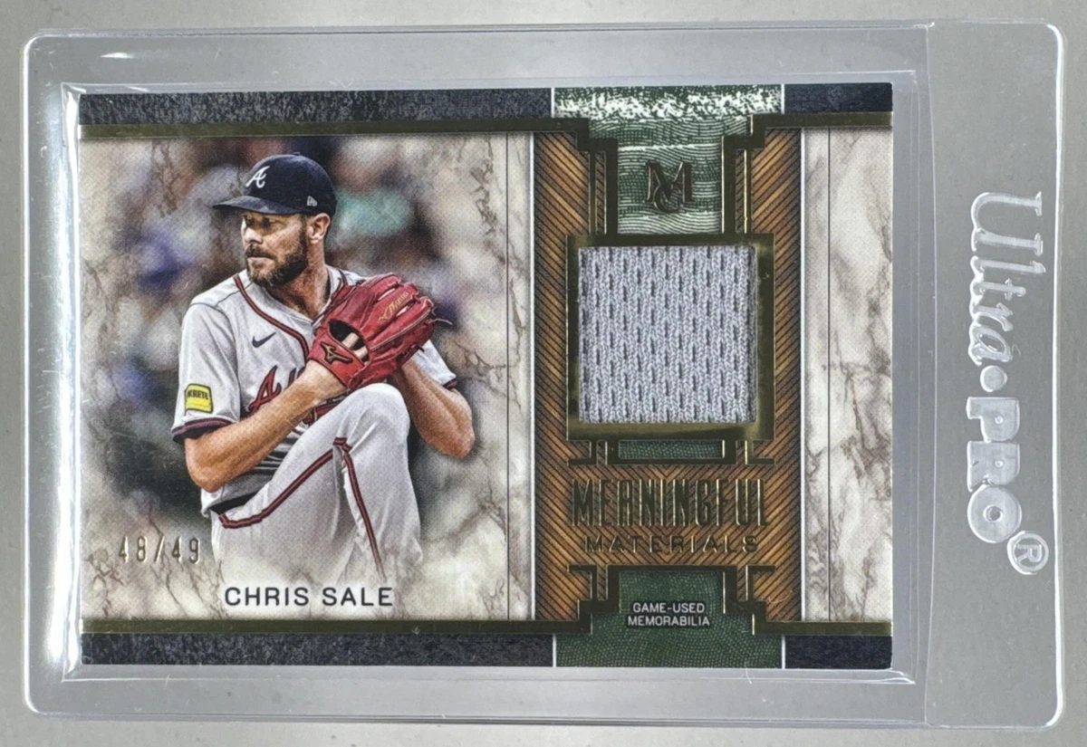 Topps Chris Sale Baseball Serial Numbered Sports Trading Cards
