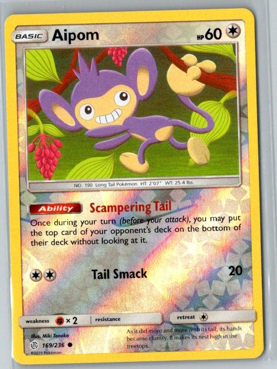 SM - Cosmic Eclipse #169/236 Aipom