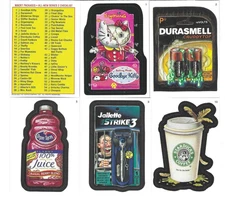 2005 Wacky Packages All-New Series 2 sticker Singles - Finish Your Set!