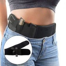 Tactical Belly Band Holster Concealed Carry IWB OWB Gun Holster with Mag Pouch