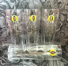 Fosters Lager Pint Glasses x 4 Official Brand New Toughened /Nucleated