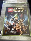 New ListingLEGO Star Wars: The Complete Saga Action Adventure Xbox 360 Platinum LucasArts …