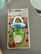 Munchkin Fresh Feeder BPA Free 6 Months Choke Free Introduce Veg  Fruit Baby